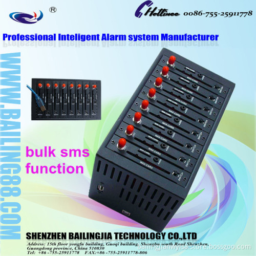 Quad Band Q24plus Bulk SMS Sending Device 8 Ports USB GSM Modem Pool
